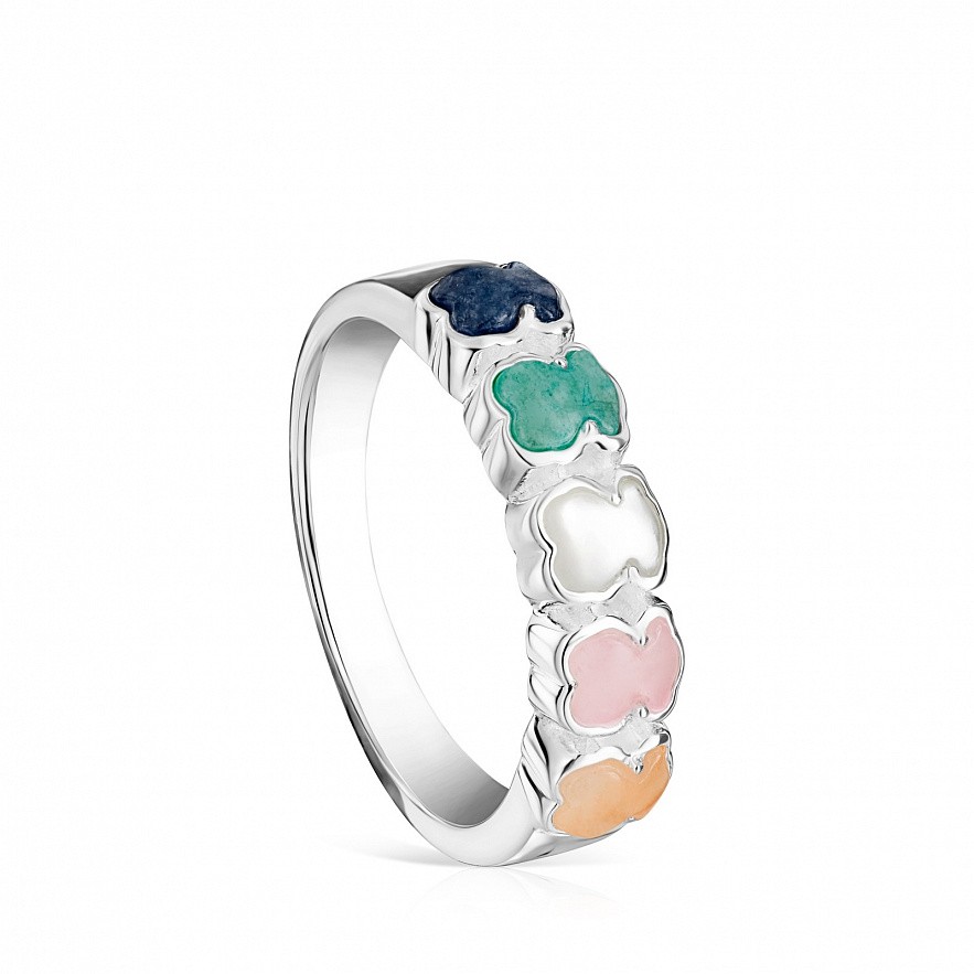 Кольцо TOUS Mini Color 91543553