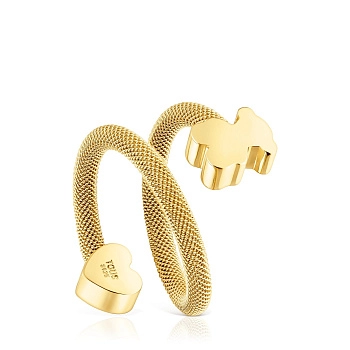 Кольцо TOUS Icon Mesh 100448021