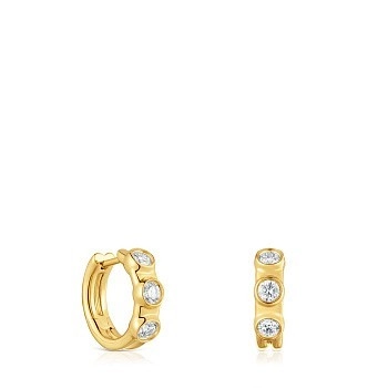 Серьги TOUS Straight LGD 1004622000