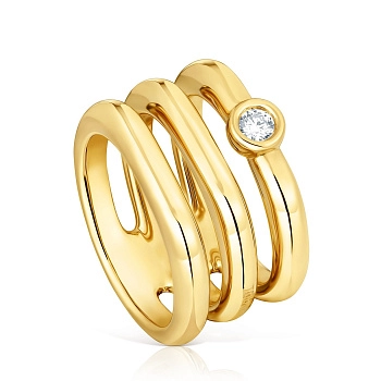 Кольцо TOUS Line LGD 100443311