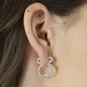 Сережки TOUS Twisted 1004377400 - 1