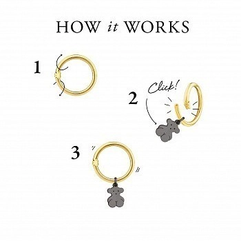 Сережки TOUS Hold 712343500 - 1