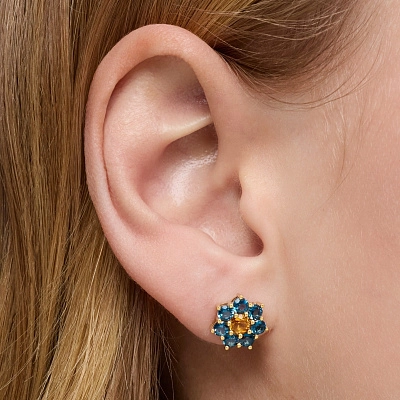 Сережки TOUS Daisy 1004325900 - 5