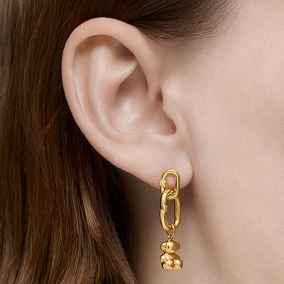 Сережки TOUS Hold Oval 1004226900 - 4