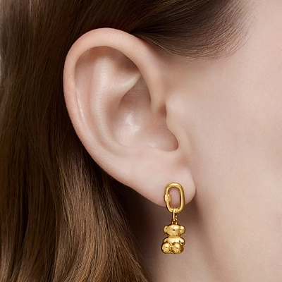 Сережки TOUS Hold Oval 1004226900 - 5