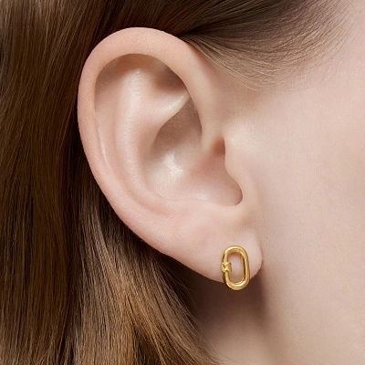Сережки TOUS Hold Oval 1004226900 - 6